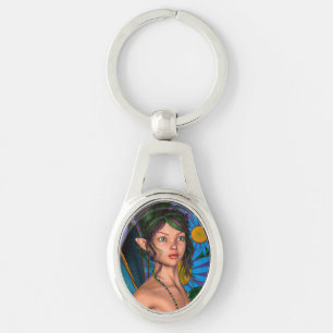 Porte-clés Papillon Fée