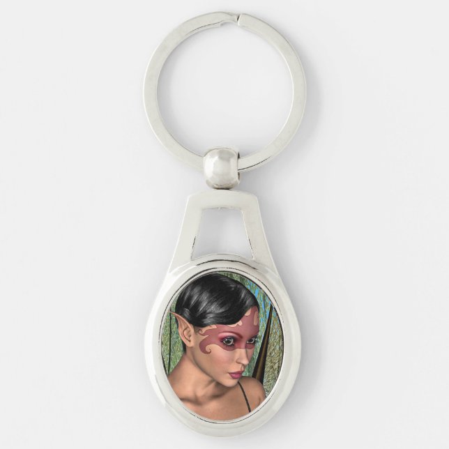 Porte-clés Papillon Fée (Devant)