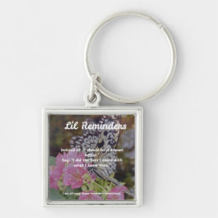Porte-clés Papillon Lil rappel cadeau