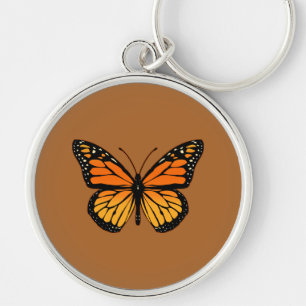 Porte-clés Papillon Monarque