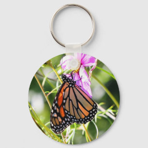 Porte-clés Papillon monarque