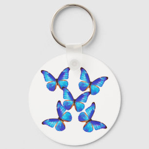 Porte-clés "Papillon morpho"の 優 良 品