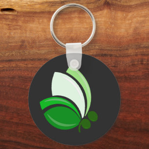 Porte-clés Papillon point-virgule