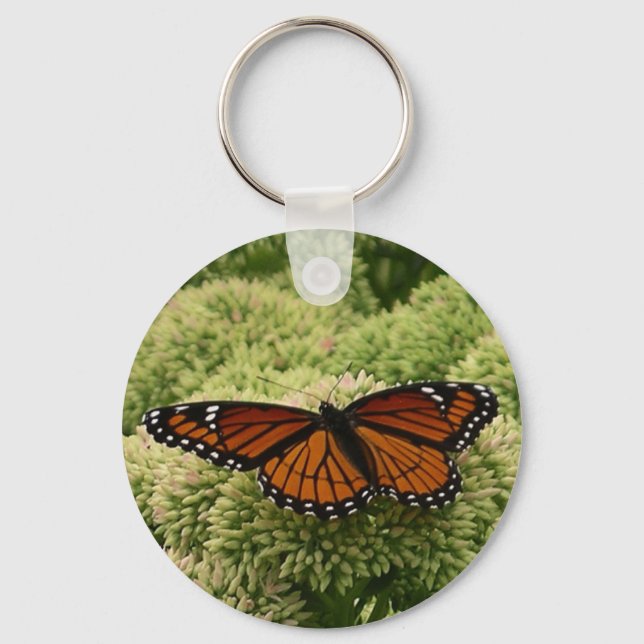 Porte-clés Papillon Viceroy Belle photographie de la nature (Recto)