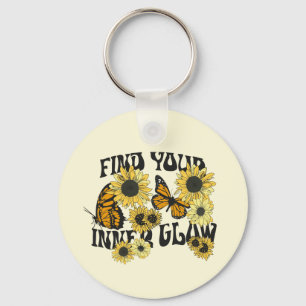 Porte-clés Papillon vintage   Trouvez votre lumière intérieur