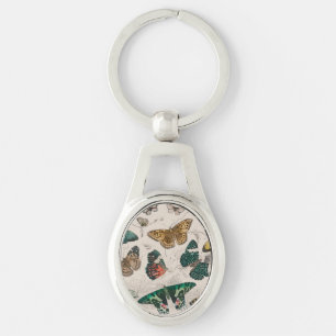 Porte-clés Papillons Collection Antique Papillons