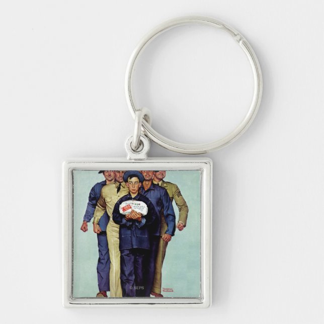 Porte-clés Paquet de Willie Gillis de maison (Devant)