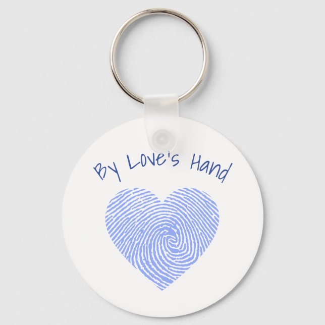 Porte-clés Par Love's Hand Fingerprint Porte - clé (Recto)