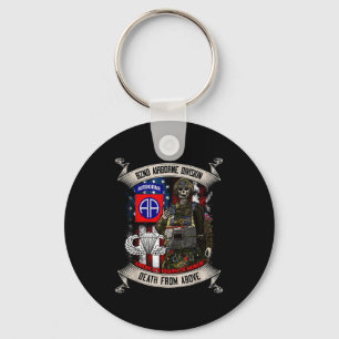 Porte-clés Parachutiste de la 82e division aéroportée Fort Br