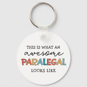 Porte-clés Paralegal Awesome Assistant juridique amusant