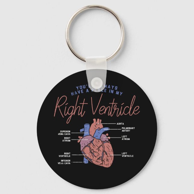 Porte-clés Paramètre EMT de l'infirmière adjointe Médicale (Recto)