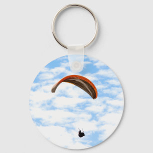 Porte-clés Parapente dans les nuages - Porte - clé personnali