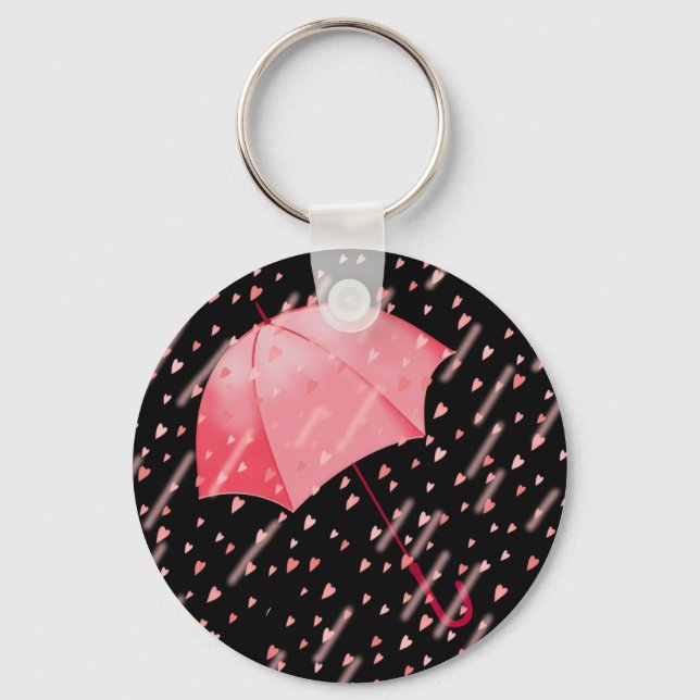 PORTE-CLÉS PARAPLUIE DOUCHE D'AMOUR DE SHARON SHARPE (Recto)
