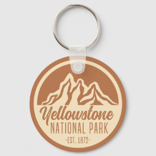 Porte-clés Parc national de Yellowstone Randonnée Camping