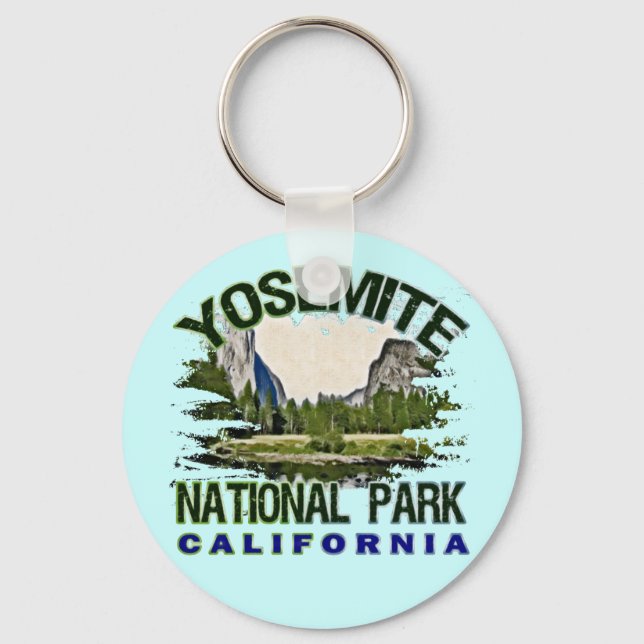 Porte-clés Parc national de Yosemite, Californie (Recto)
