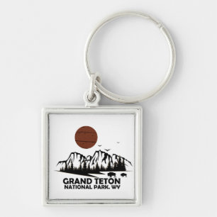 Porte-clés Parc national des montagnes du Grand Teton