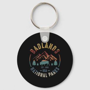 Porte-clés Parc national Dlands Dakota du Sud The Mount Rushm