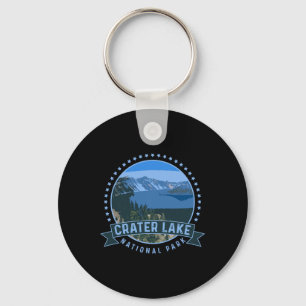 Porte-clés Parc national du lac Crater - Camping en plein air