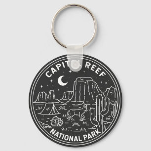Porte-clés Parc national du récif du Capitol Monoline