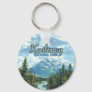 Porte-clés Parc national Kootenay Canada Colombie-Britannique