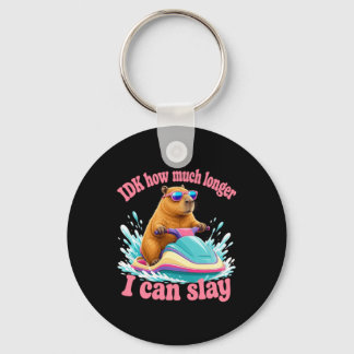 Porte-clés Parcours aquatique capybara cool vibes de slay