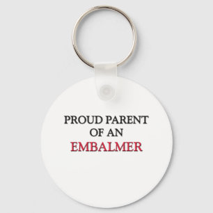 Porte-clés Parent fier d'un EMBAUMEUR