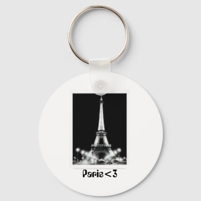 Porte-clés Paris<3 (Recto)