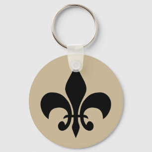 Porte-clés Paris la nuit Porte - clé beige