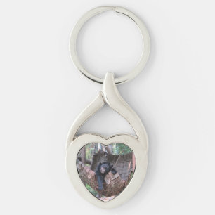 Porte-clés Park Bear Hammock Relax Peace Love Destiny