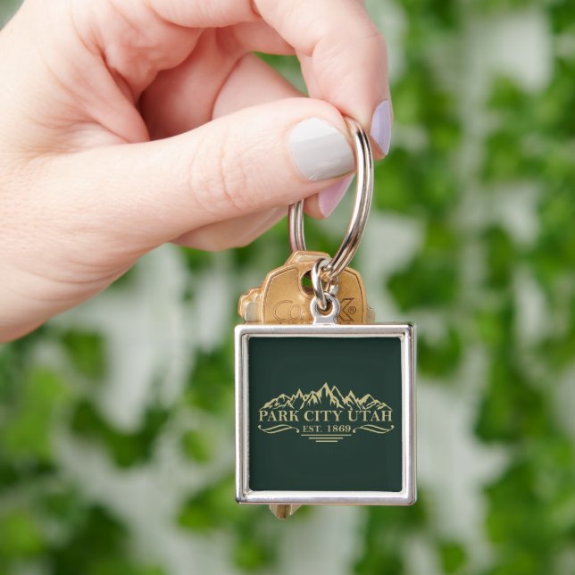 Porte-clés Park city Utah (main)