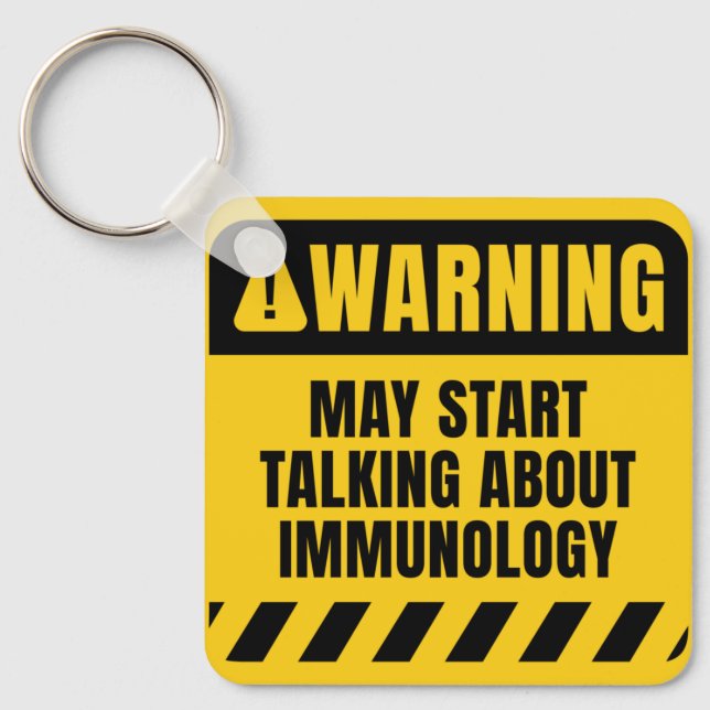 Porte-clés Parler d'immunologie (Recto)