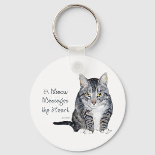Porte-clés Paroles de chats de sagesse - Meow