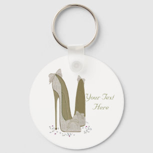 Porte-clés Parti personnalisé Stiletto Chaussure Art