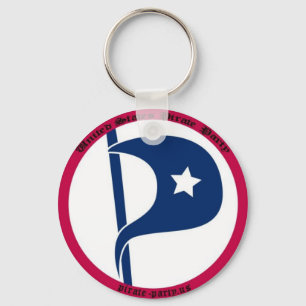 Porte-clés Parti pirate américain