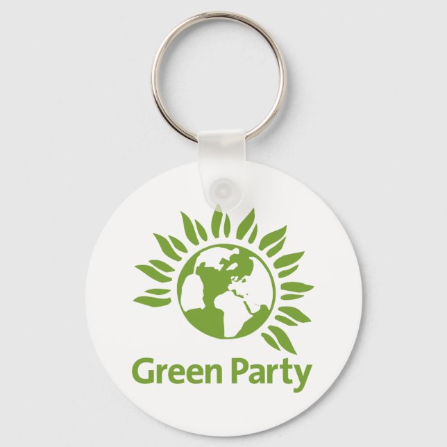 Porte-clés Parti Vert d'Angleterre et du Pays de Galles (Recto)
