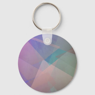 Porte-clés Particules volantes Abstraites | Formes géométriqu