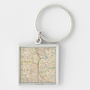 Porte-clés Partie de la Russie européenne 15