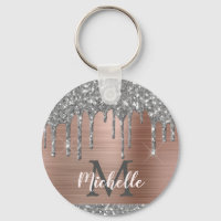 Parties scintillant moderne Monogramme en argent g
