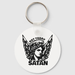 Porte-clés Pas aujourd'hui satan Arc Angel Michael