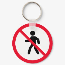 Pas d'accès Piétons Panneau d'interdiction | PORTE