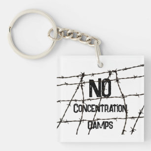 Porte-clés Pas de camps de concentration