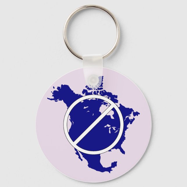 Porte-clés Pas d'Union nord-américaine (Recto)