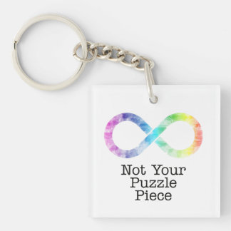Porte-clés Pas votre pièce de puzzle - sensibilisation sur l'