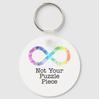 Porte-clés Pas votre pièce de puzzle - sensibilisation sur l'