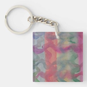 Porte-clés Pastel Art Abstrait