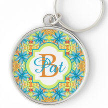 Pat Mosaic Keychain