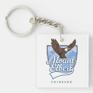 Porte-clés Patch de voyage Mont Elbert