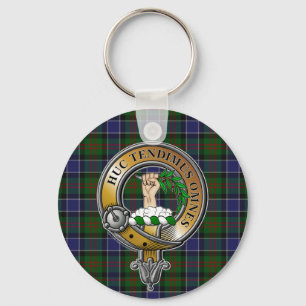 Porte-clés Paterson Tartan & Badge