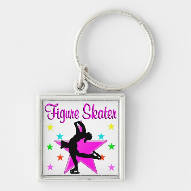 PORTE-CLÉS PATINAGE À JOLIE FIGURE (Devant)