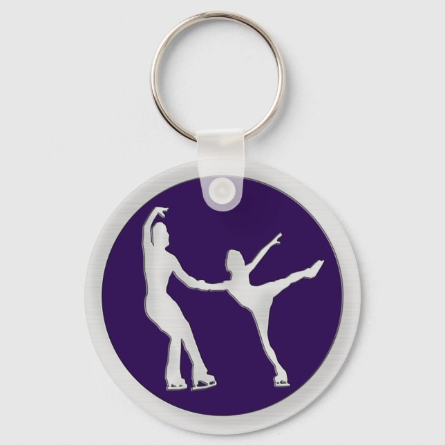 Porte-clés Patinage artistique (Recto)